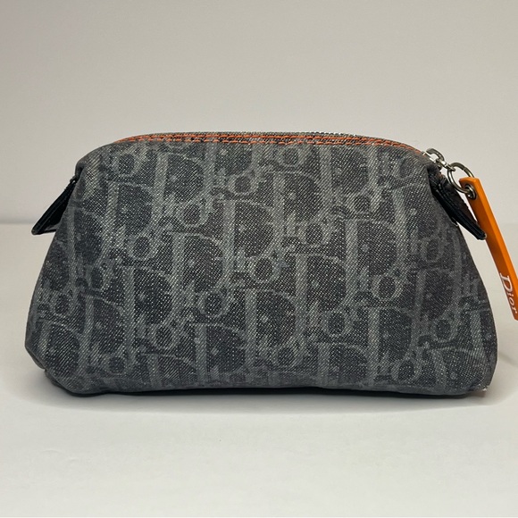 ✨✨✨✨SOLD✨✨✨✨ Christian Dior Authentic Denim Trotter Cosmetic Pouch Flight - Picture 4 of 10